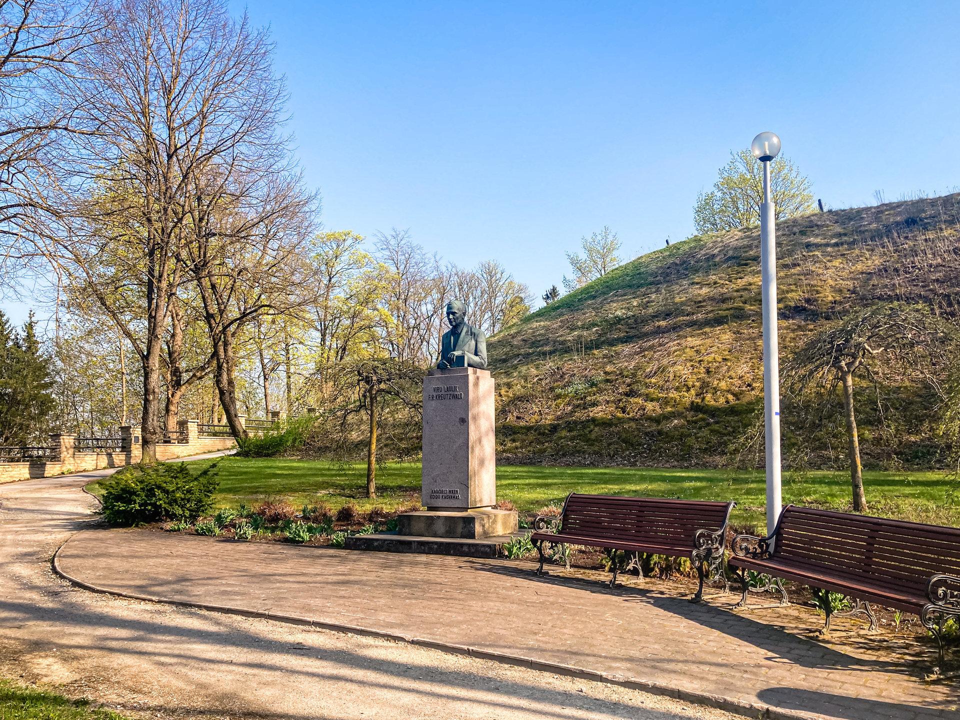 Friedrich Reinhold Kreutzwaldi monument Rakveres