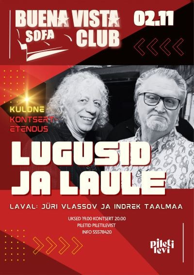 Jüri Vlassov ja Indrek Taalmaa ''Lugusid ja laule teatrist ja elust''