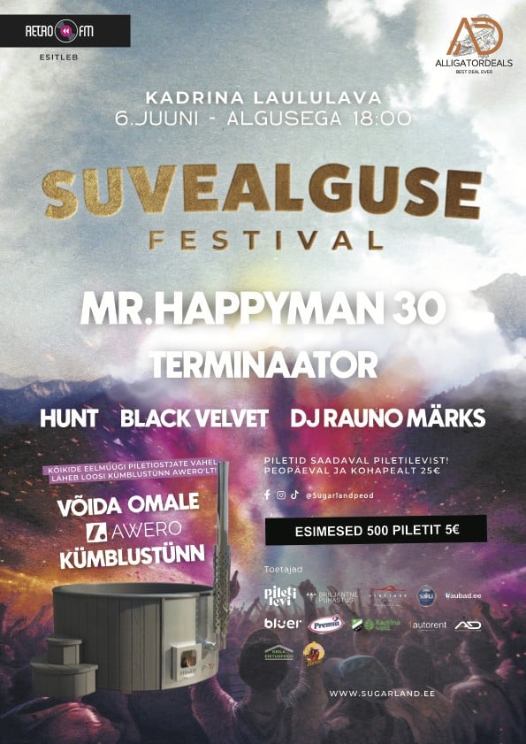 Suvealguse festival 2025 / Mr. Happyman 30!