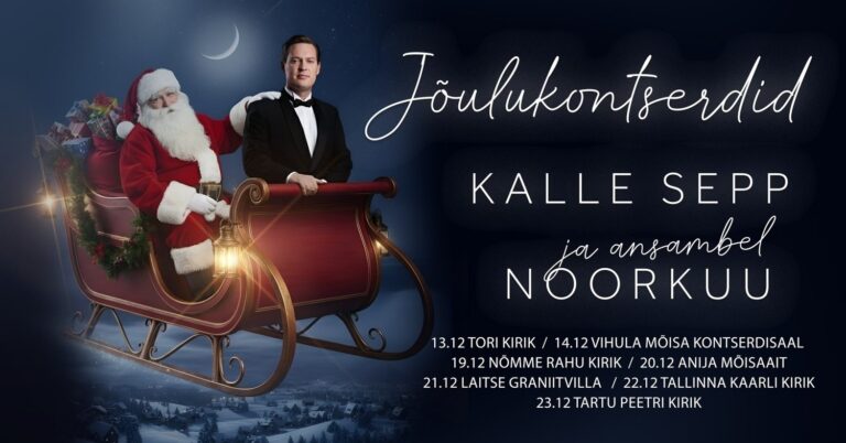 Jõulukontserdid - Kalle Sepp ja ansambel Noorkuu