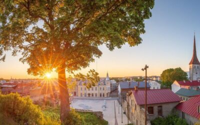 Rakvere Pikk tänav 22 puhkeala ja Porganditrepp