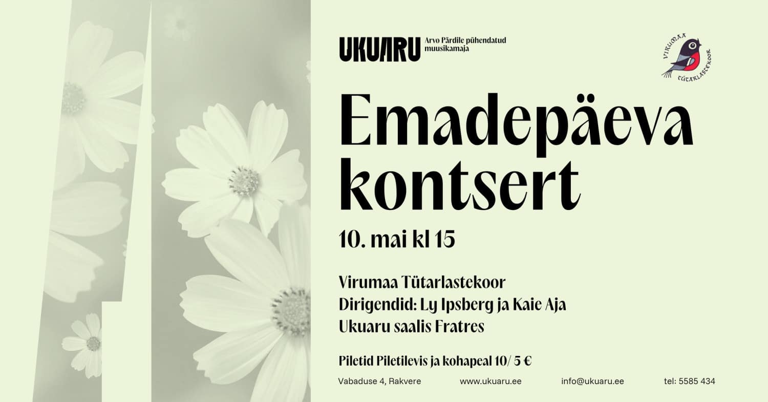 Emadepäeva kontsert Ukuarus Emadepäeva kontsert Ukuarus