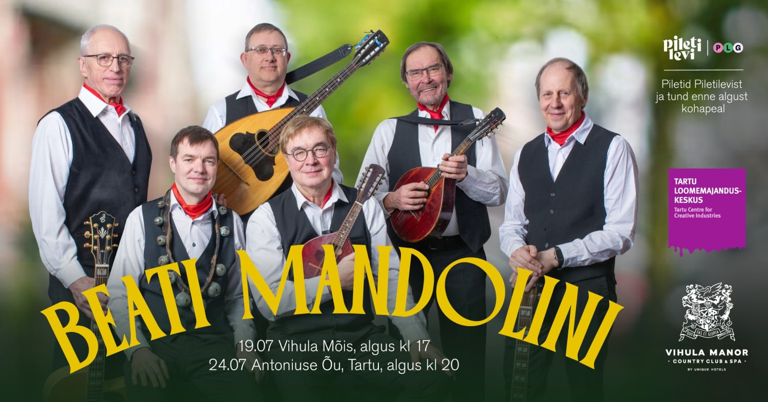Beati Mandolini suvekontserdid Beati Mandolini suvekontserdid