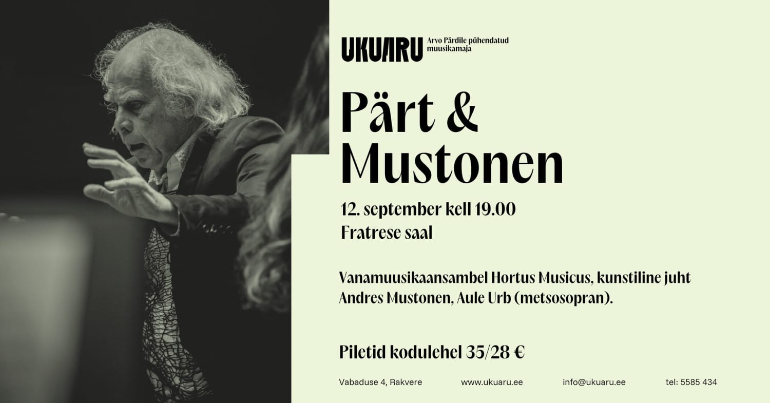 Pärt & Mustonen Pärt & Mustonen
