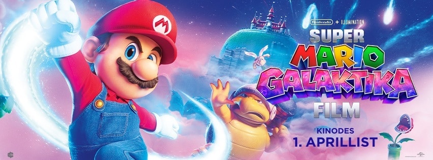 SUPER MARIO GALAKTIKA FILM The Super Mario Galaxy Movie (2026) Režissöör : Aaron Horvath SUPER MARIO GALAKTIKA FILM The Super Mario Galaxy Movie (2026) Režissöör : Aaron Horvath