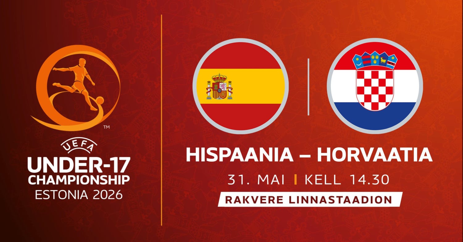 UEFA NOORMEESTE U17 EM-FINAALTURNIIR | HISPAANIA – HORVAATIA UEFA NOORMEESTE U17 EM-FINAALTURNIIR | HISPAANIA - HORVAATIA